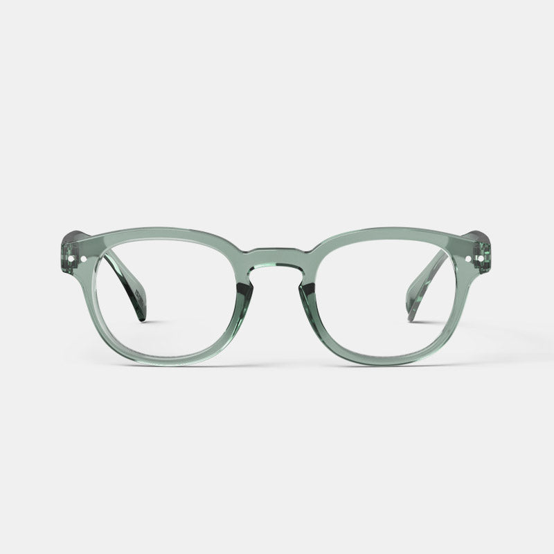 Occhiali da Lettura Modello C Station Seat Verde Cristallo +2 IZIPIZI - immagine 1