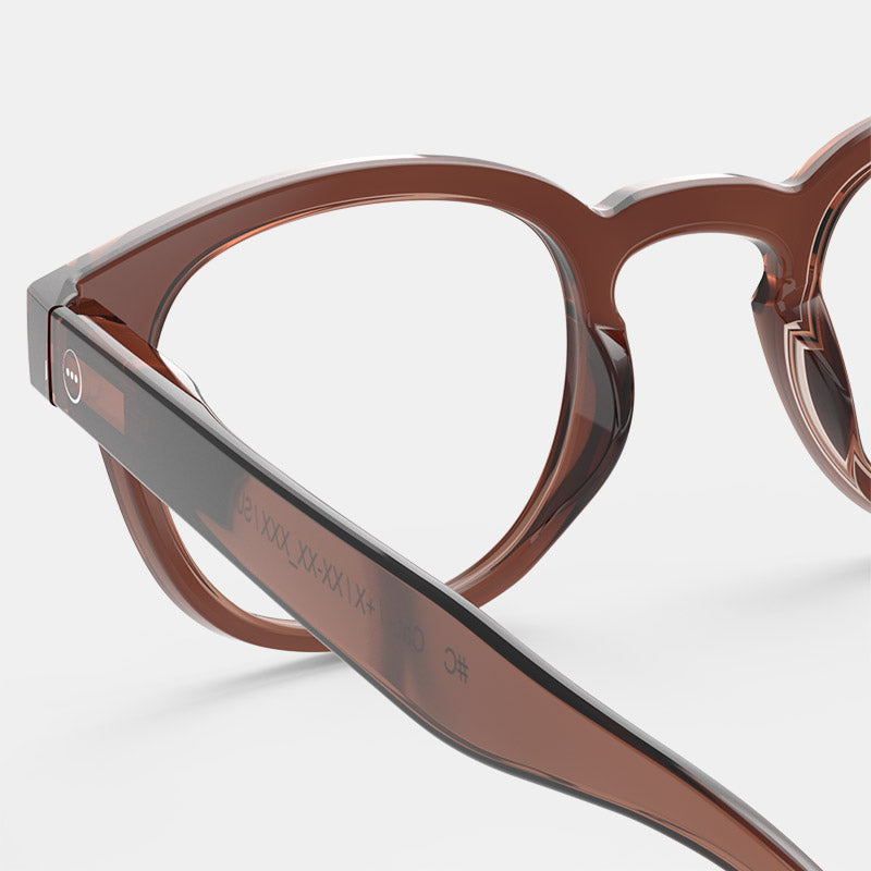 Occhiali da Lettura Forma C Dark Espresso +2.5 IZIPIZI - immagine 4