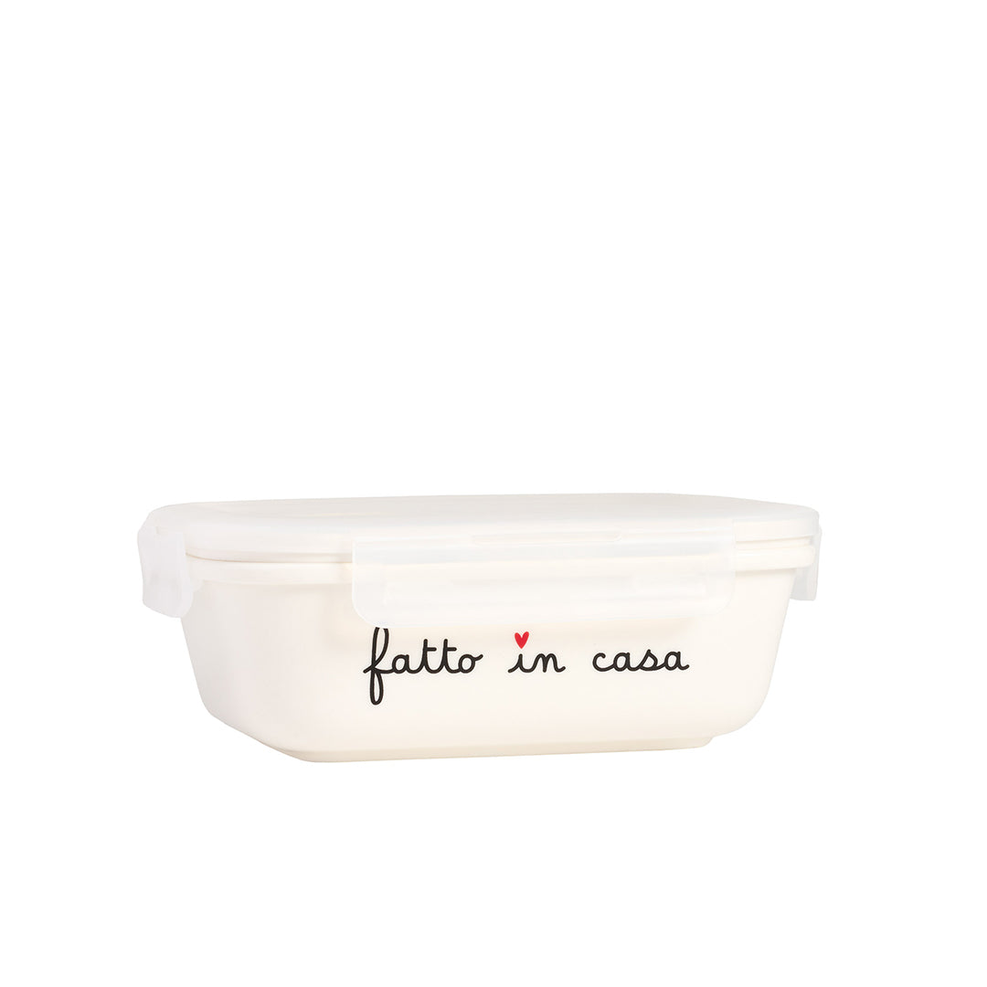 Contenitore Fatto in casa M 16.6x12x5.1 cm Bianco Simple Day