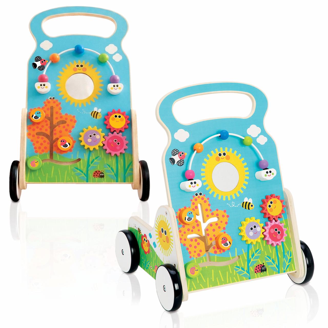 Carrellino Primi Passi Happy Walker Multicolore Headu