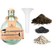 Set Starter Terrarium Fai da Te 5L Vetro Trasparente