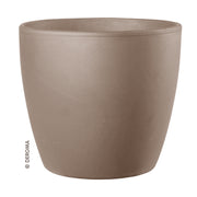 Vaso EGG POT h 17 cm D 19 cm Terracotta 1,5 kg Deroma