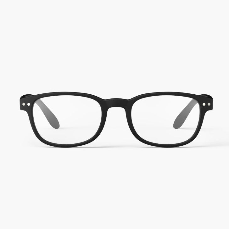 Occhiali da lettura unisex +3.00 Nero Finitura Soft Touch Izipizi