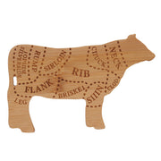 Tagliere Forma Mucca 19x12.2x1.1 cm Legno