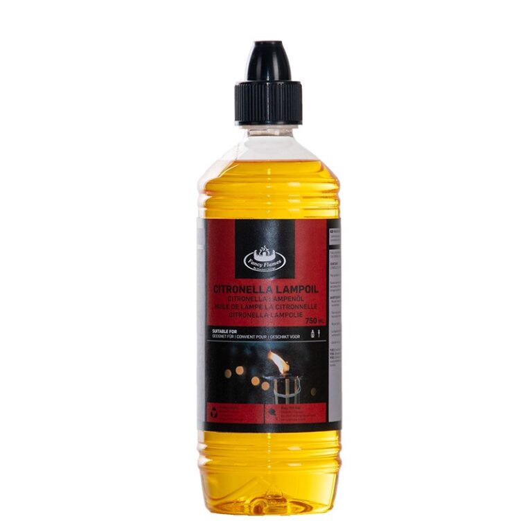 Olio alla citronella per lampade bio 750ml Giallo