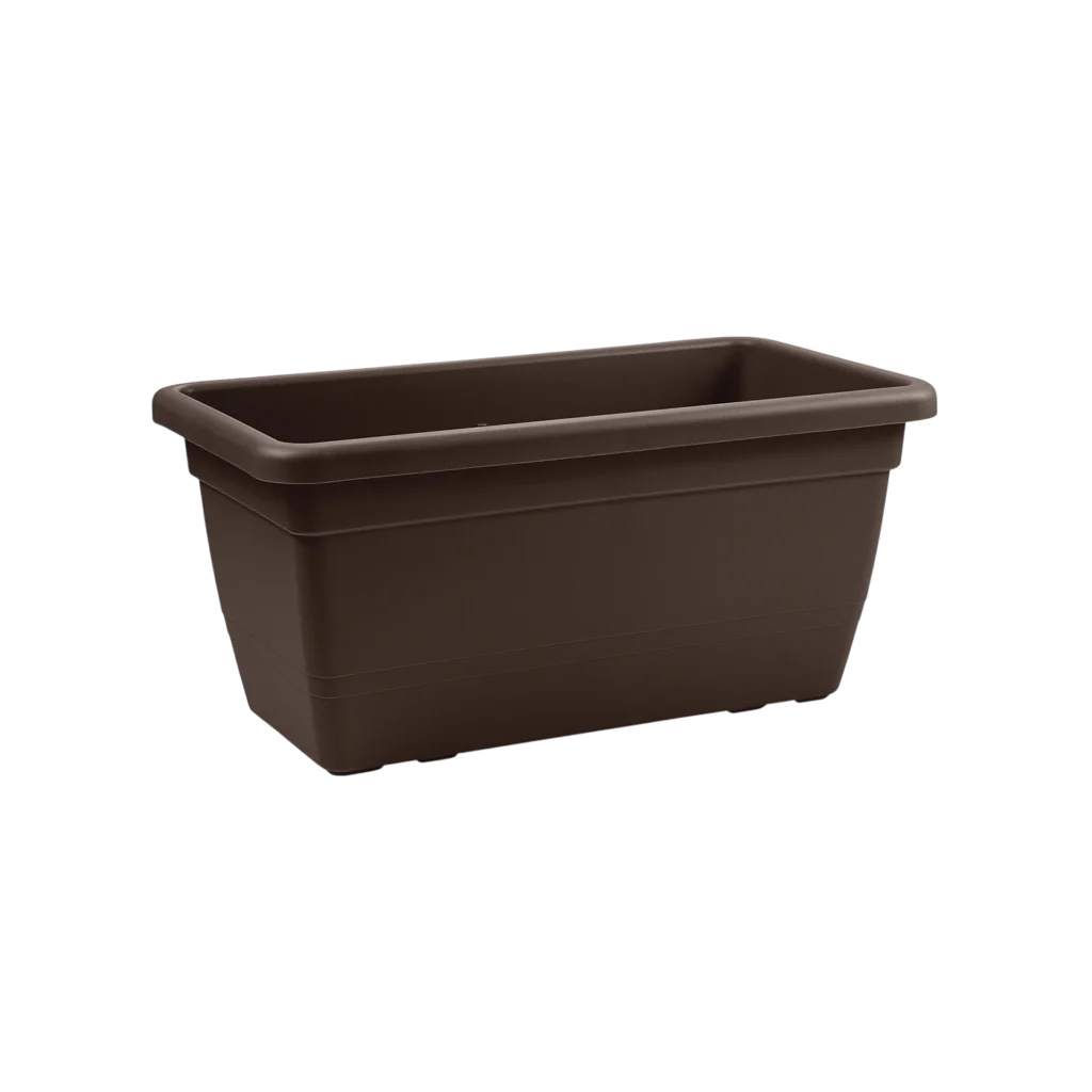 Fioriera Rettangolare Anthea 80 cm Bronzo VECA