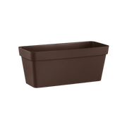 Fioriera rettangolare Cleo con ruote 60 cm bronzo VECA