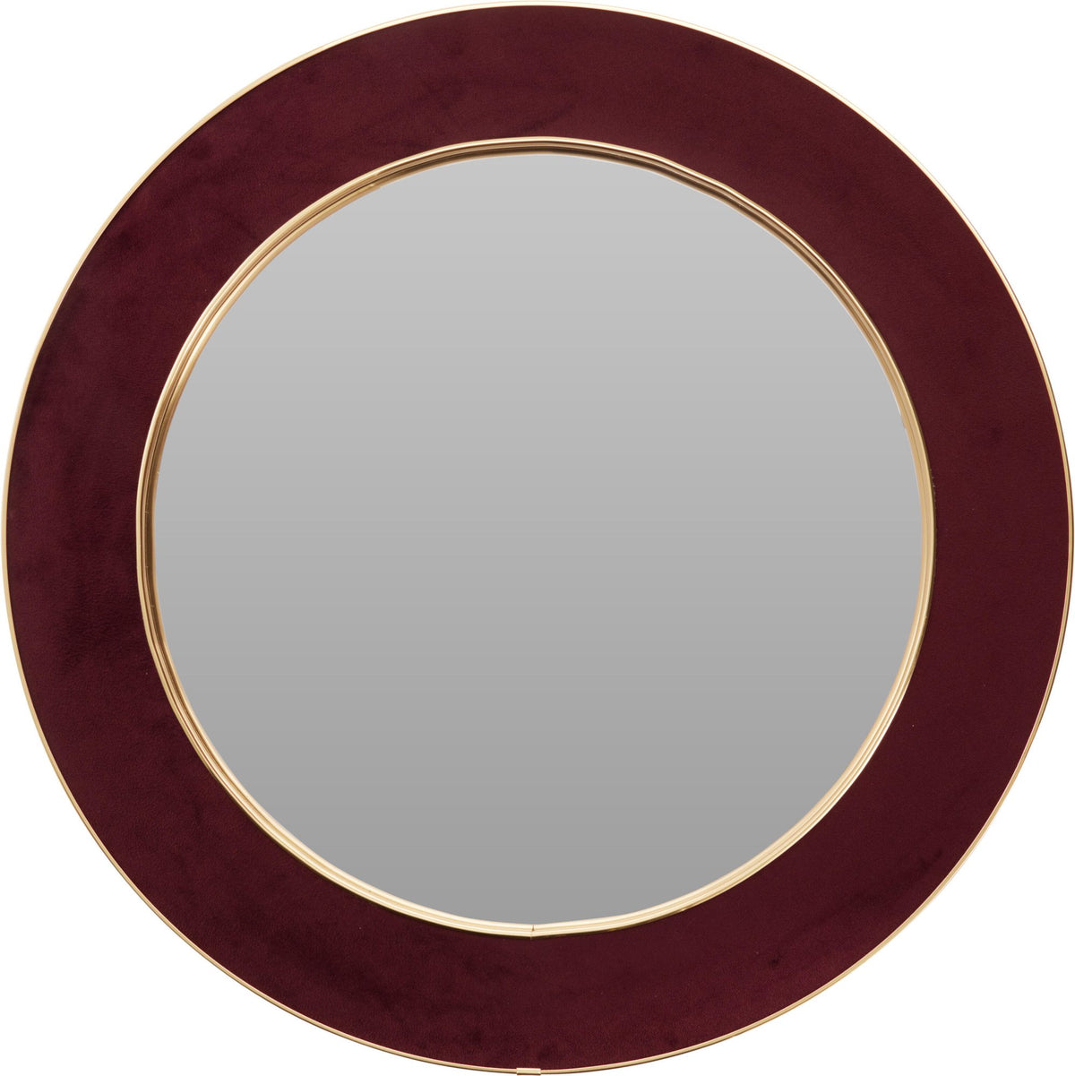 Specchio rotondo D60 cm bordeaux PERAGA CHRISTMAS