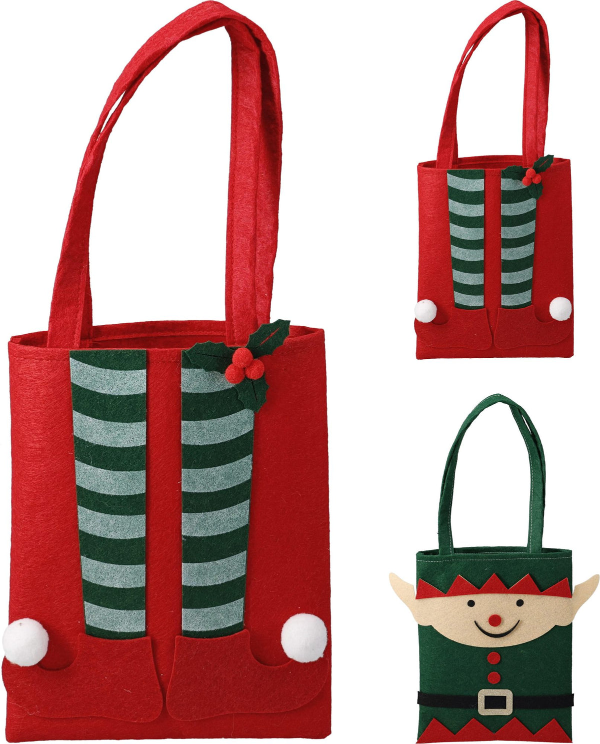 Elfenbeutel 44 cm sortiertes Modell PERAGA CHRISTMAS