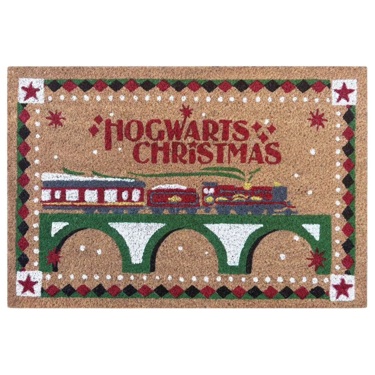 Zerbino Hogwarts Natale 40x60cm Peraga Christmas