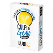 Brain Cards Colpi di Genio Gioco di Carte 50 Sfide Pensiero Laterale Ludic
