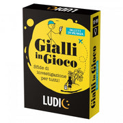 Gialli in Gioco Delitti in Vacanza Gioco da Tavolo Giallo Nero Ludic