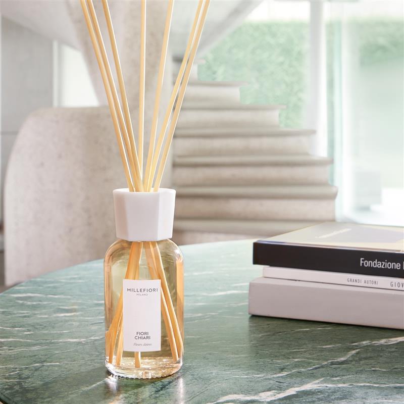 Diffusore a Bastoncini Fiori Chiari 100ml Bianco MILLEFIORI MILANO