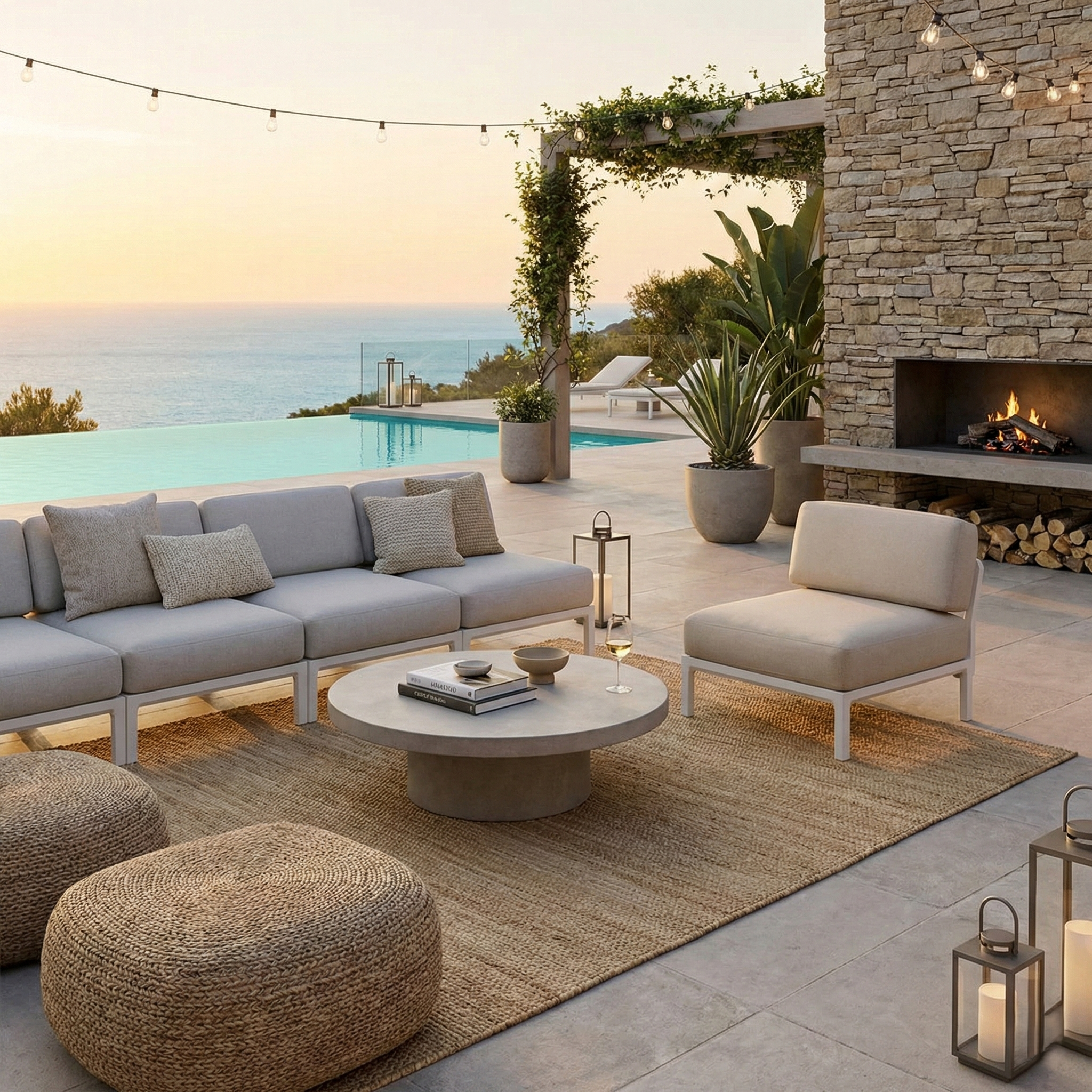 Nardi Maximo Elemento Centrale gesso perla