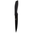 Coltello da Cucina in Acciaio 23 cm Nero