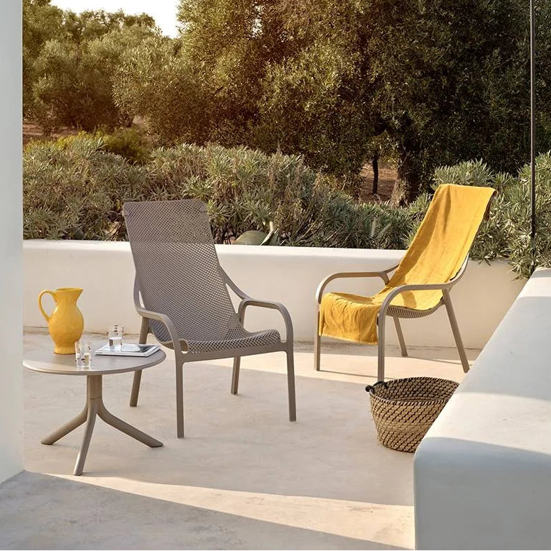 POLTRONA DA GIARDINO NET LOUNGE TORTORA