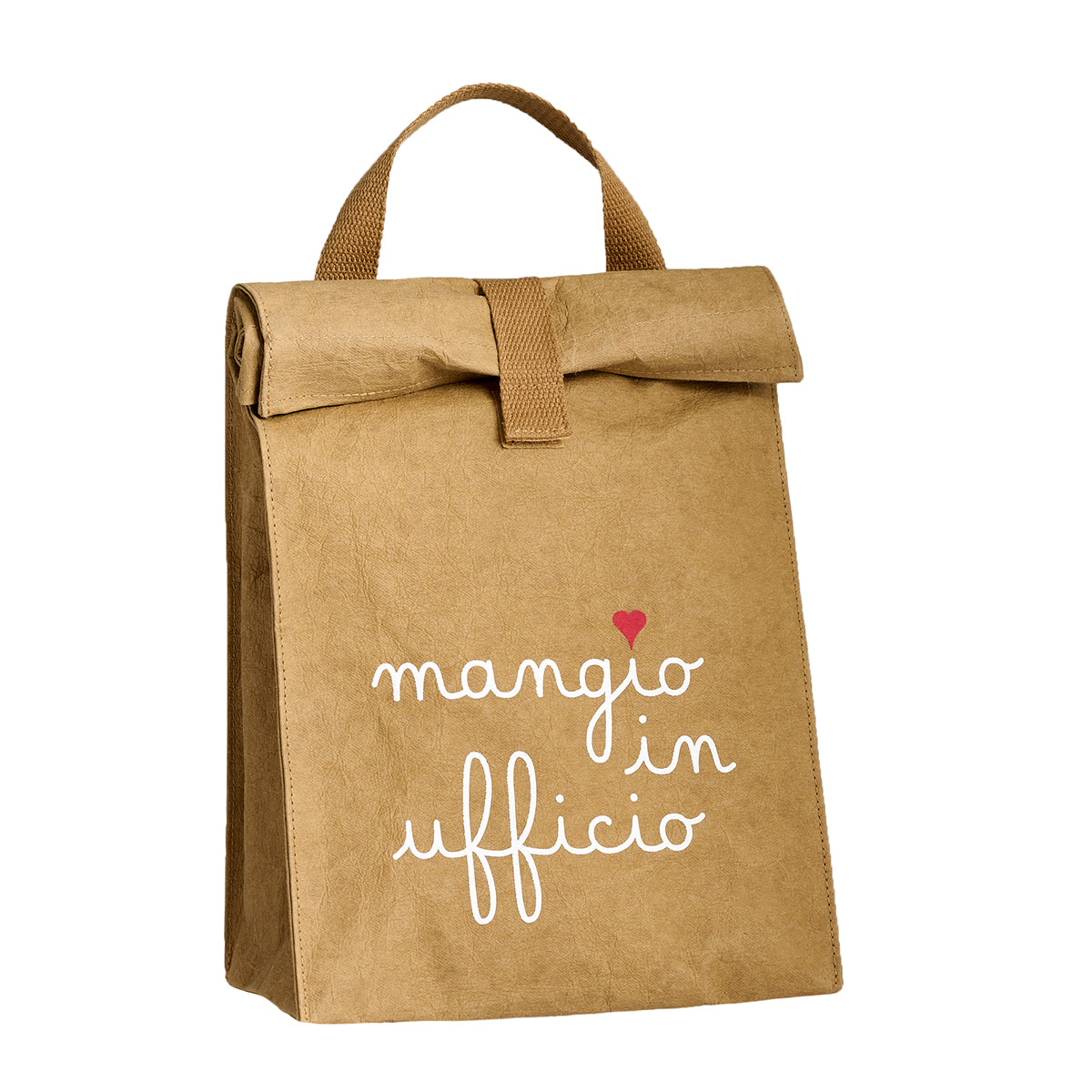 Porta-pranzo Mangio in ufficio 22x15xh36cm Avana Simple Day