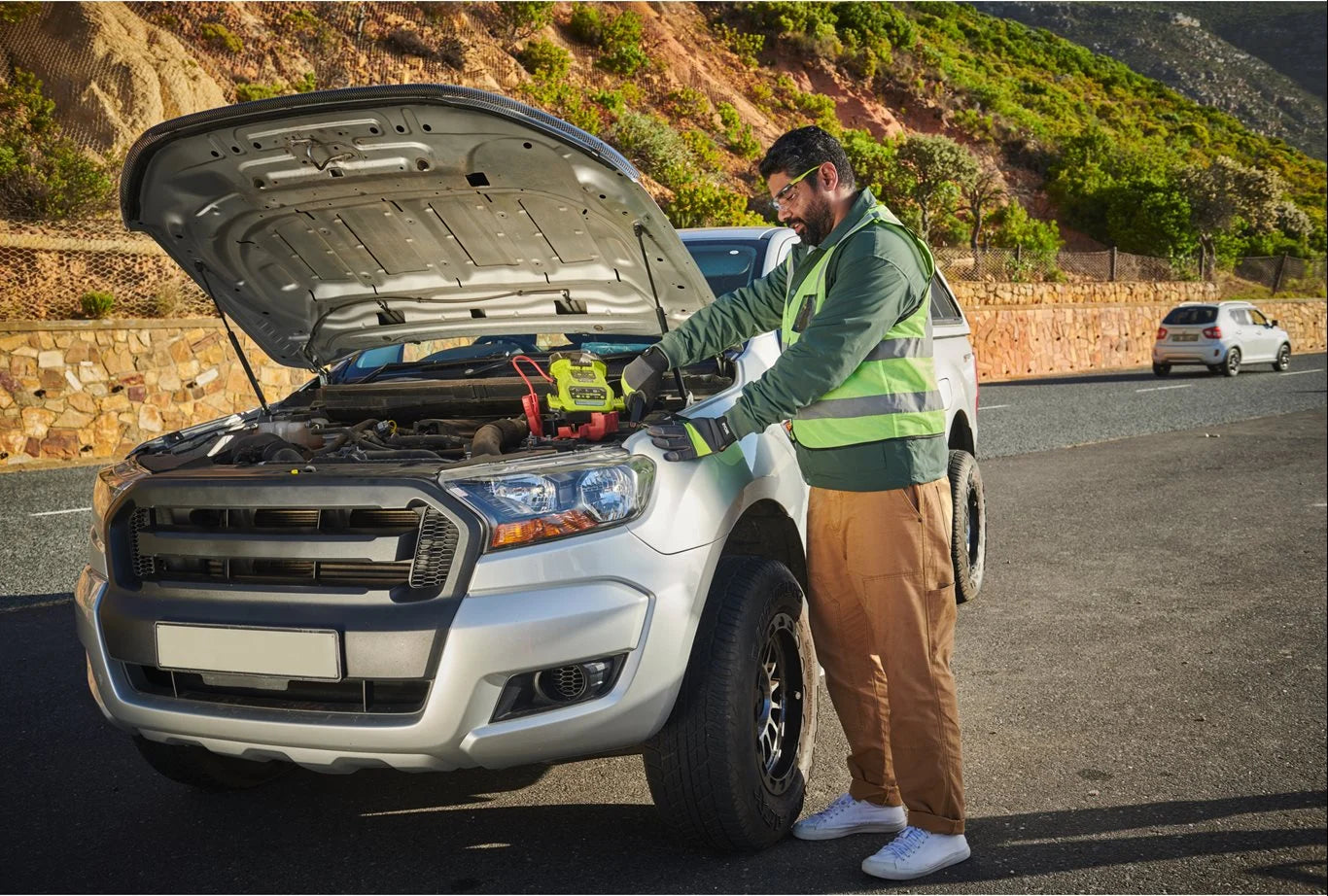 Avviatore di Emergenza 18V ONE+ RJSC18-0 Giallo RYOBI