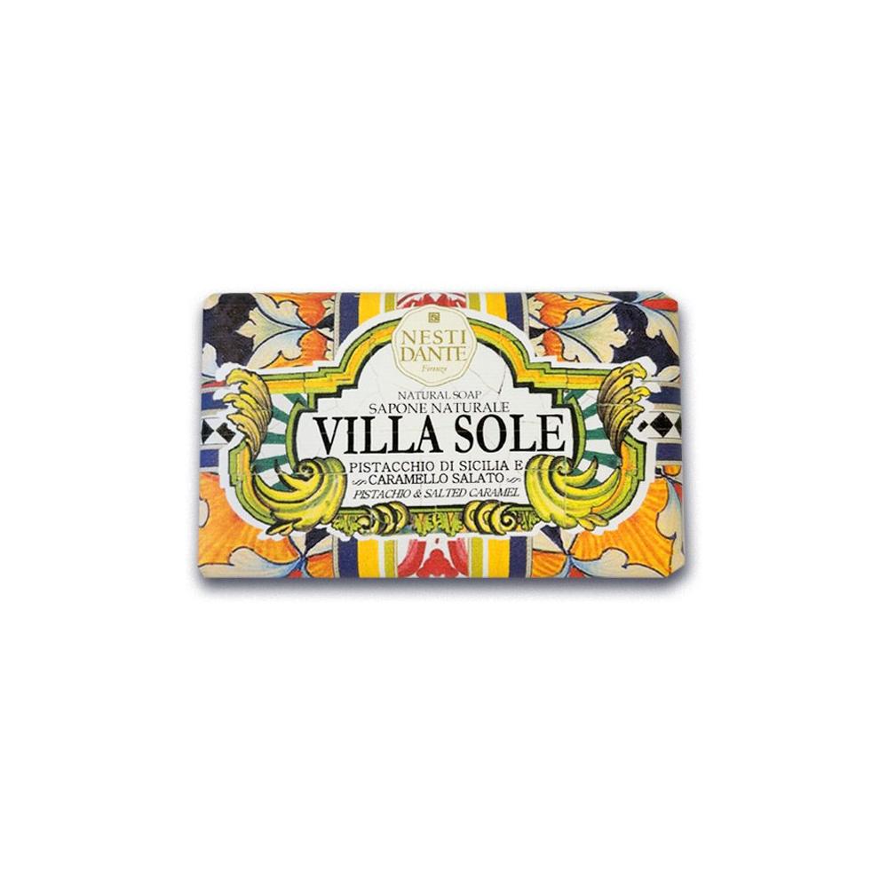 SAPONE NATURALE VILLA SOLE 250GR - Pistacchio di Sicilia e Caramello Salato