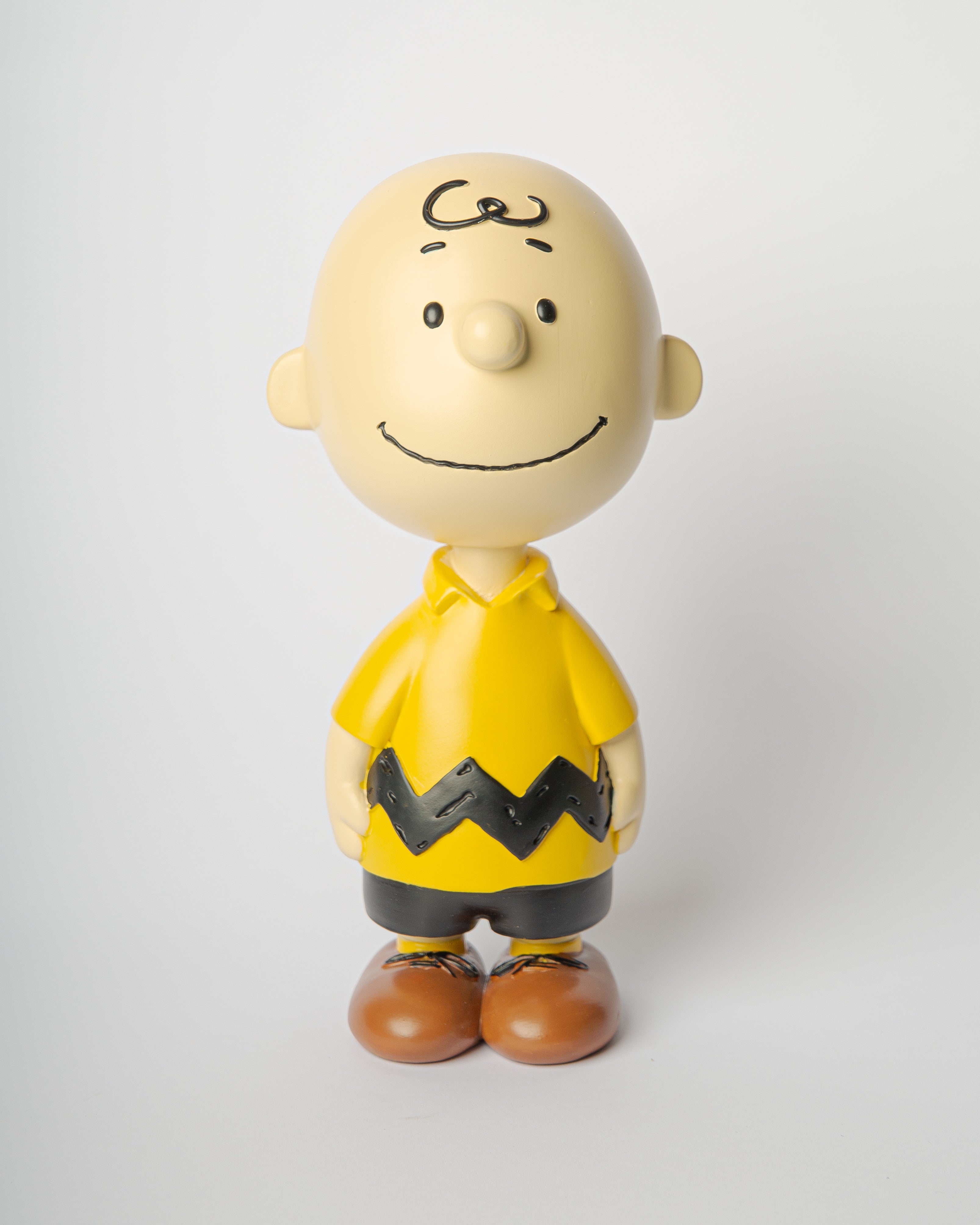 Statua Charlie Brown 25cm Giallo e Nero Peanuts Collection