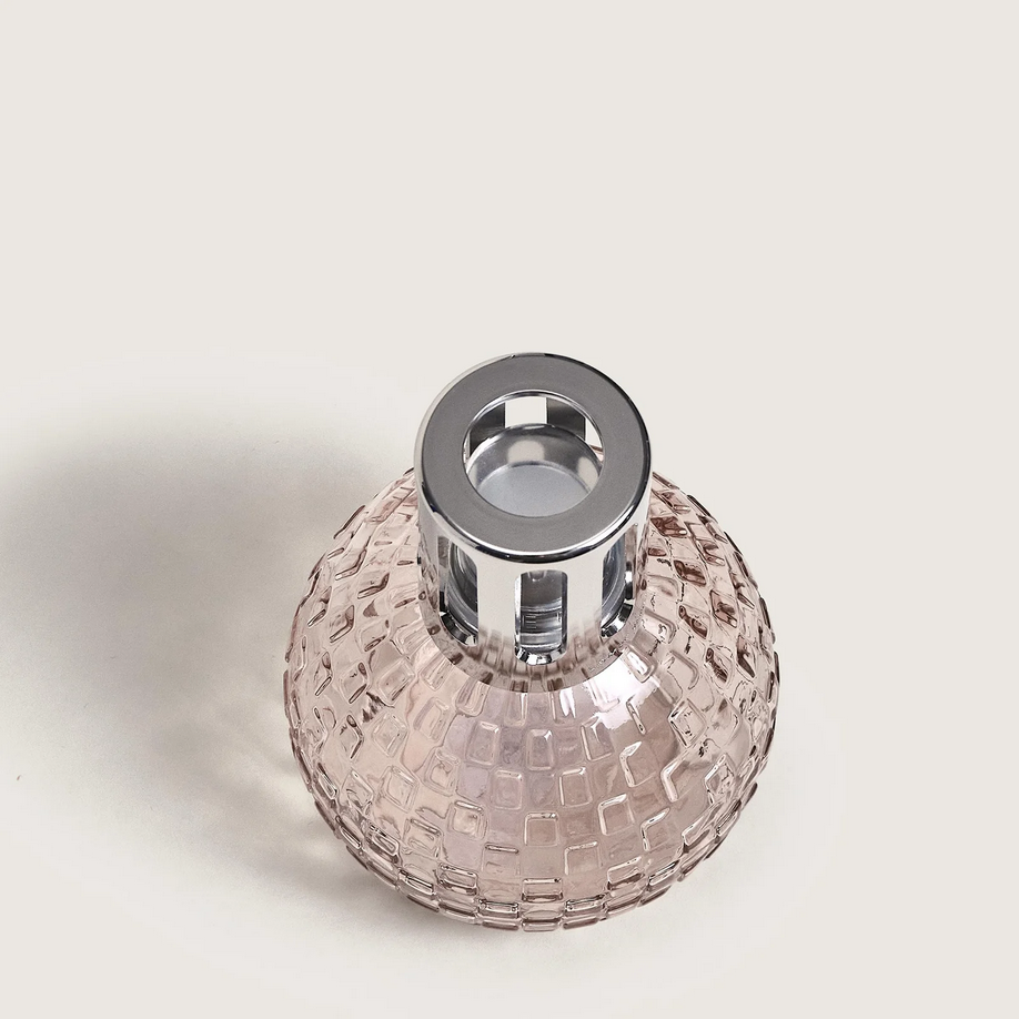 Cofanetto Disco Rose 880ml con Ricarica 250ml Douceur de Pamplemousse Lampe Berger