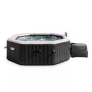 Spa Intex Jet &amp; Bubble Deluxe 6 places noir