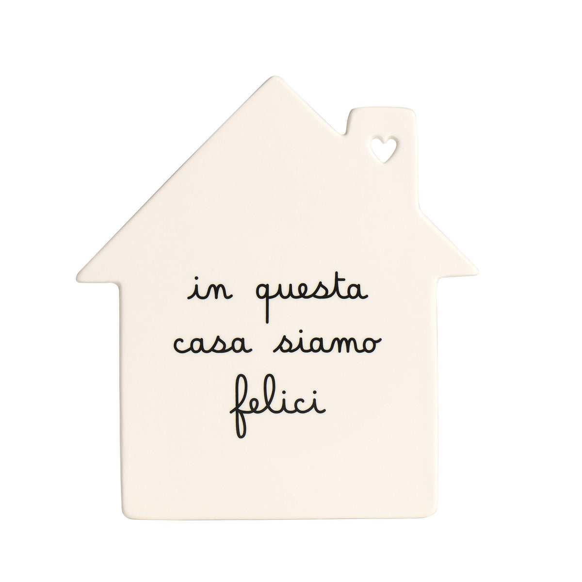 Sottopentola casa decoro In questa casa siamo felici 22x20cm Simple Day