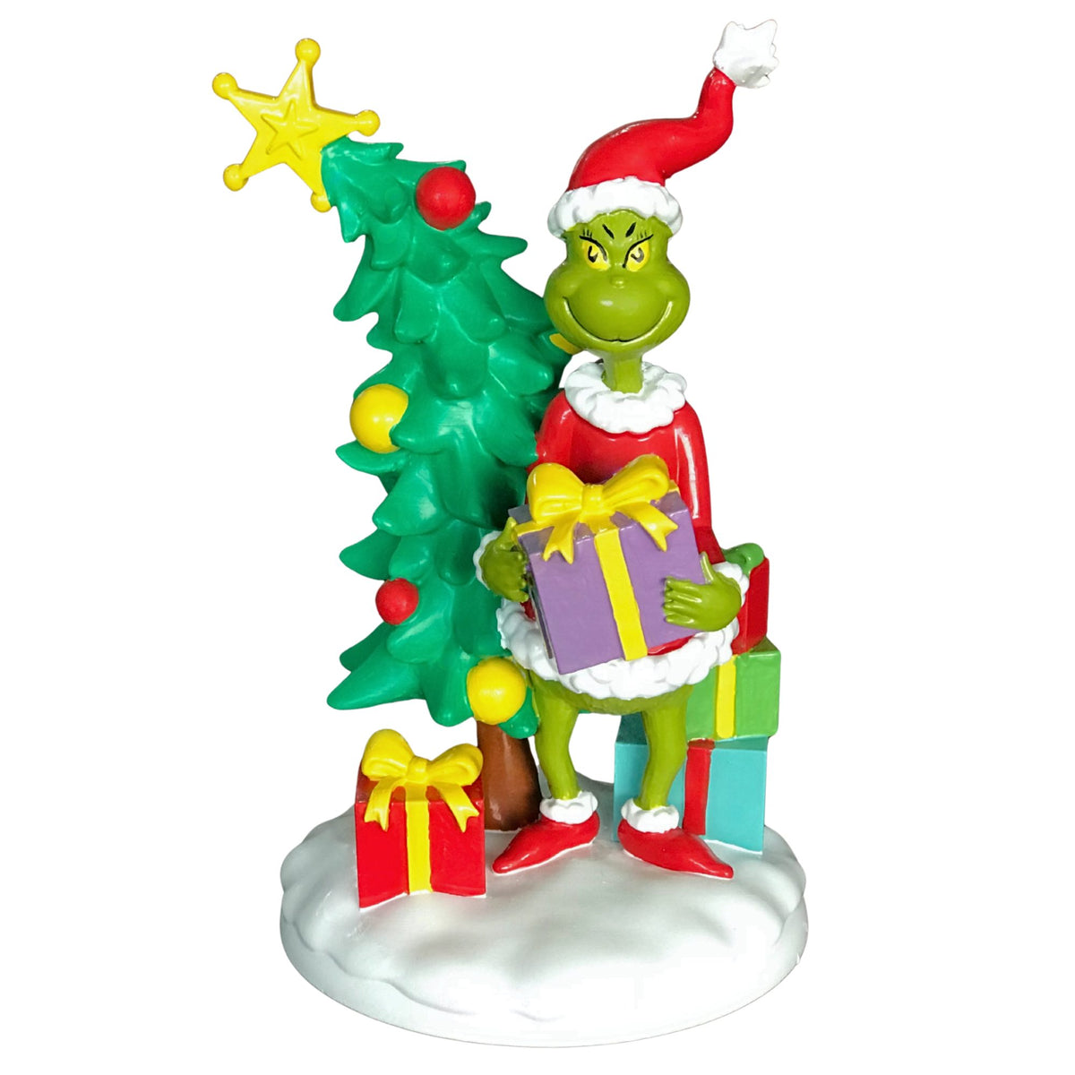 Statua 3D The Grinch H15 Multicolore Peraga Christmas