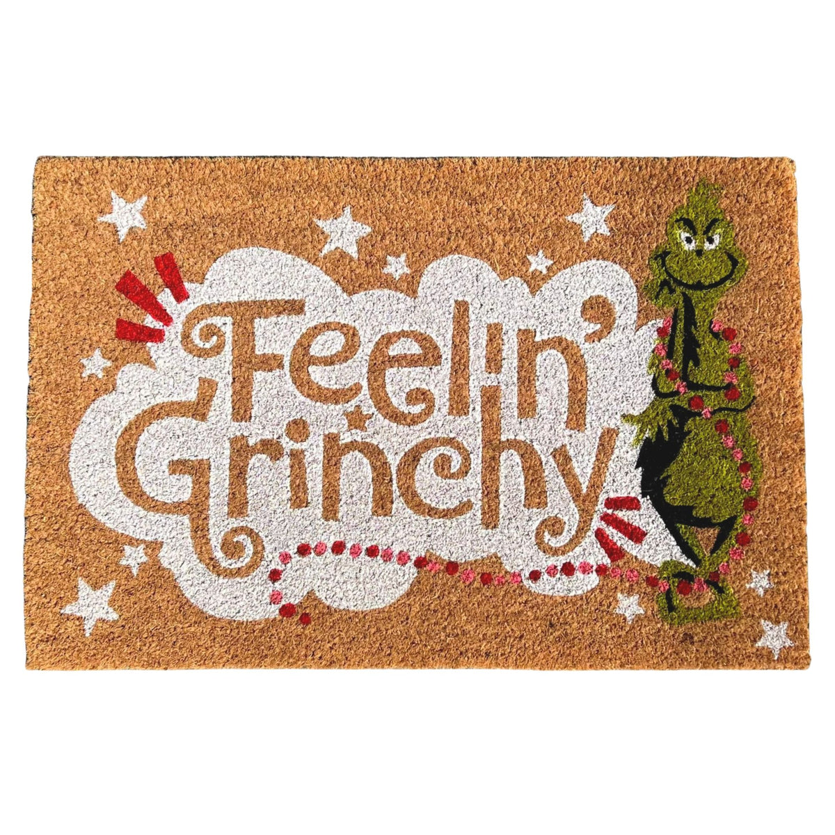 Zerbino The Grinch Beware 40x60cm Verde Peraga Christmas