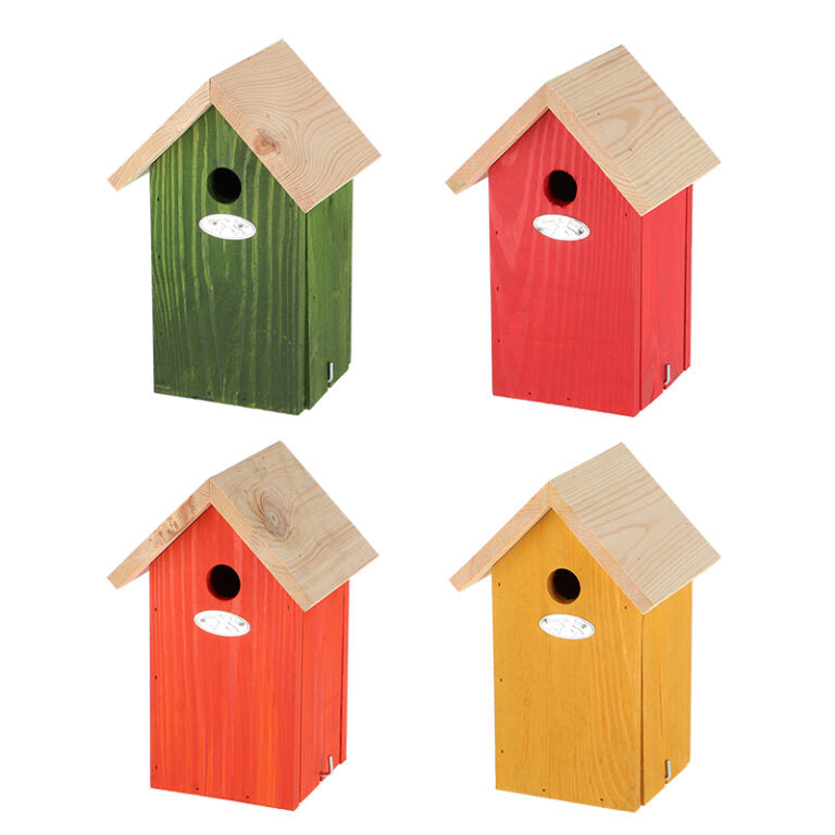 Mangiatoia per Uccelli, in Legno, Con Dispenser per Mangime, Nido Mangiatoia per Uccelli, in Legno, Con Dispenser per Mangime, Nido