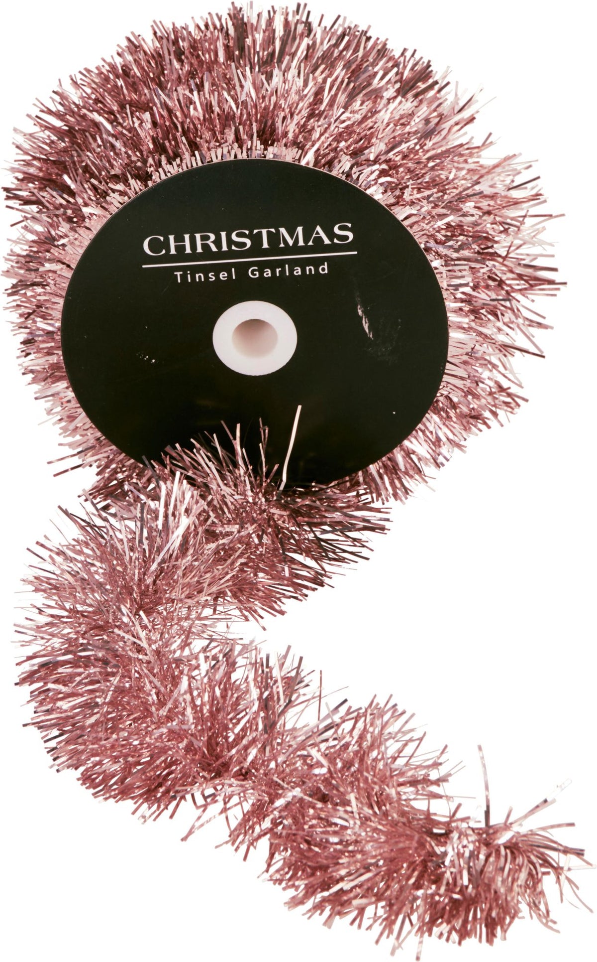 Ghirlanda tinsel in rotolo 10 m rosa PERAGA CHRISTMAS