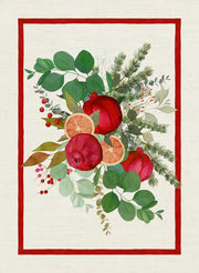 Canovaccio da Cucina Garland Glee Rosso Tessitura Toscana - immagine 1