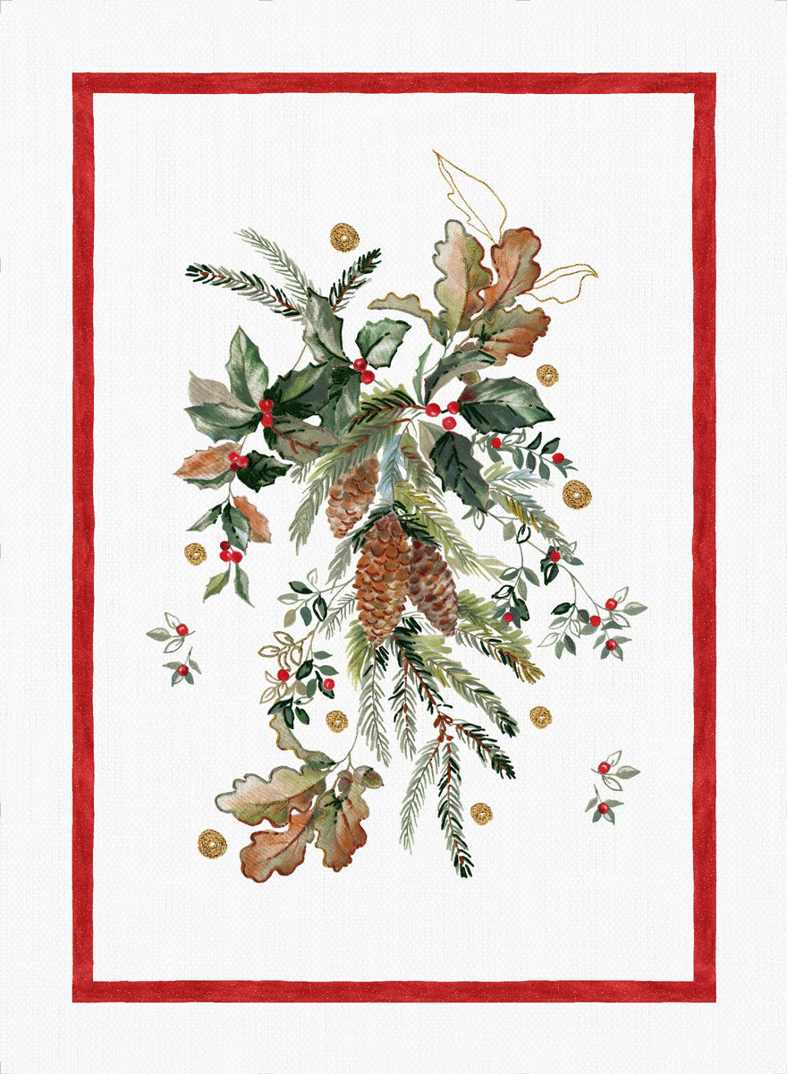 Canovaccio da Cucina Etoile 50x70cm Tessitura Toscana - immagine 1