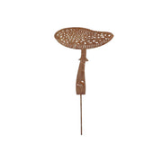 Picchetto da Giardino Fungo Amanita 27cm Colore Ruggine