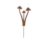 Picchetto Funghi 27 cm Colore Marrone Ruggine