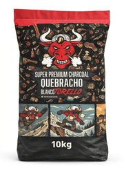 Charbon végétal de Quebracho Blanco 10kg TORELLO