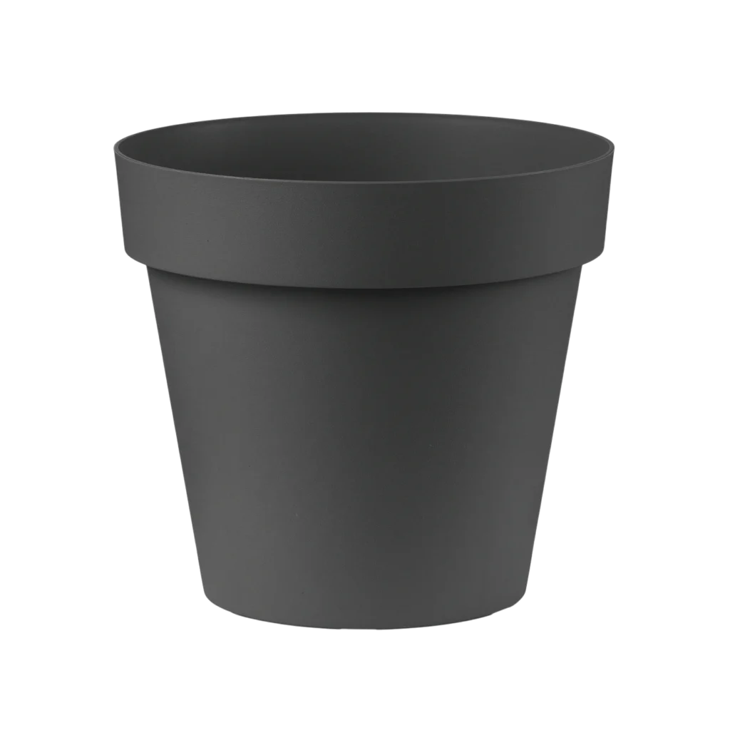 Vase rond CLEO 60 cm, anthracite 60 % recyclable
