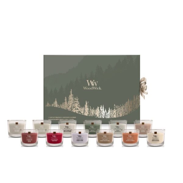 Cofanetto Regalo 12 Candele 12 Giorni di Natale Woodwick