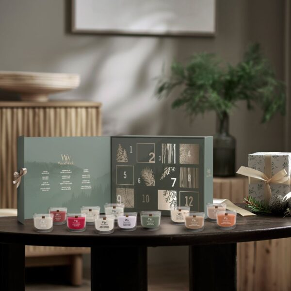 Cofanetto Regalo 12 Candele 12 Giorni di Natale Woodwick