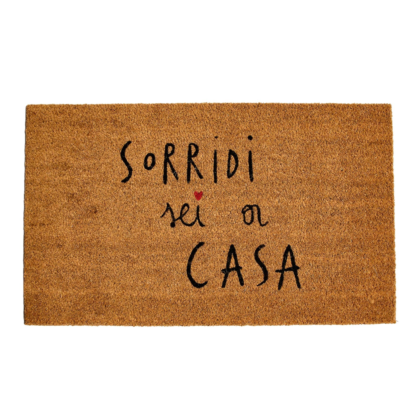 Zerbino Sorridi sono a casa 45 x 75 cm SIMPLE DAY