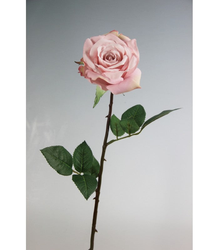 ROSA ARTIFICIALE PER COMPOSIZIONI COLORE A SCELTA 60CM