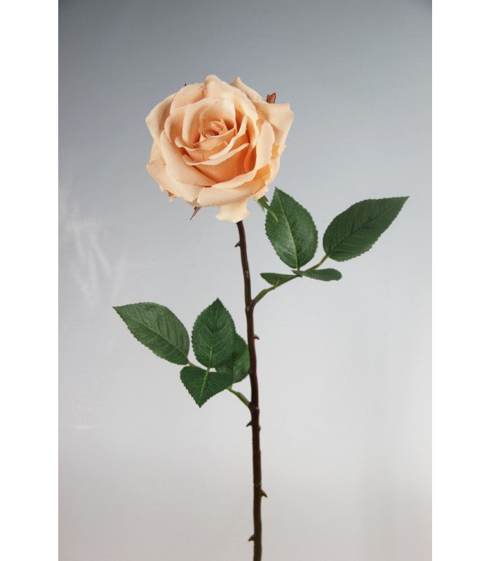 ROSA ARTIFICIALE PER COMPOSIZIONI COLORE A SCELTA 60CM