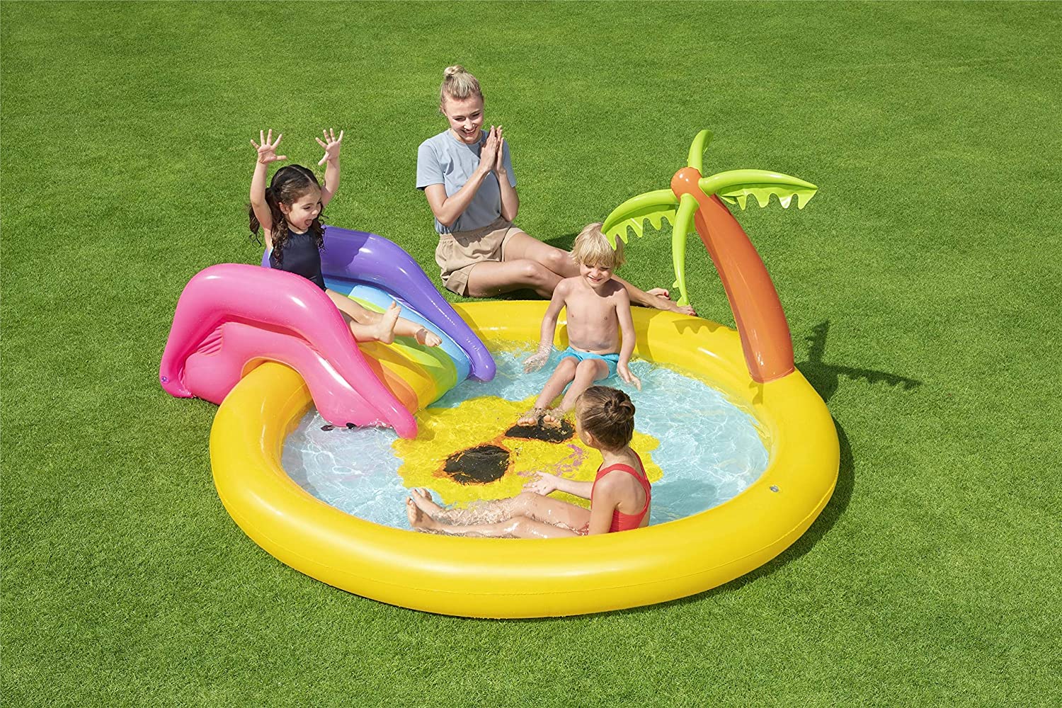 PISCINA PLAY CENTER SUNNYLAND 237X201X104CM