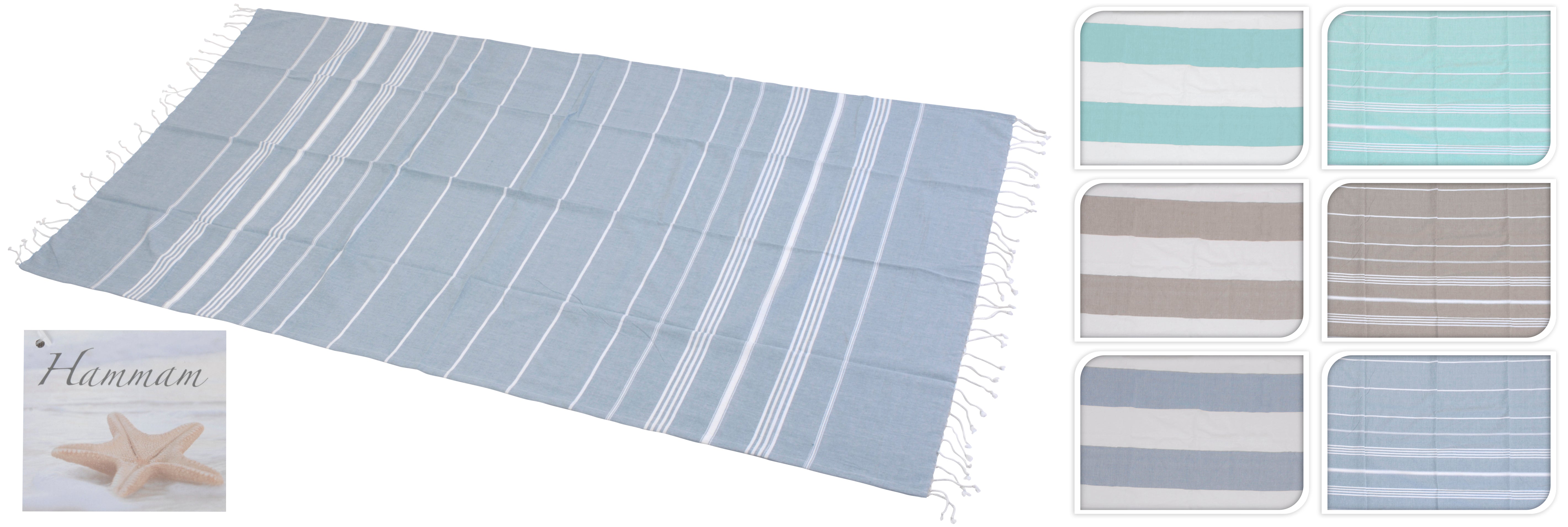 TELO SPIAGGIA 100% COTONE 180X100CM