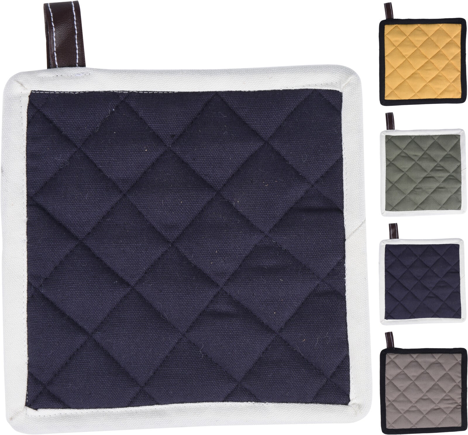 PRESINA DA CUCINA IN COTONE 20CM COLORE ASSORTITO