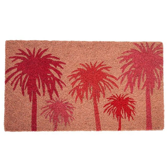 ZERBINO "PINK PALM TREES"
