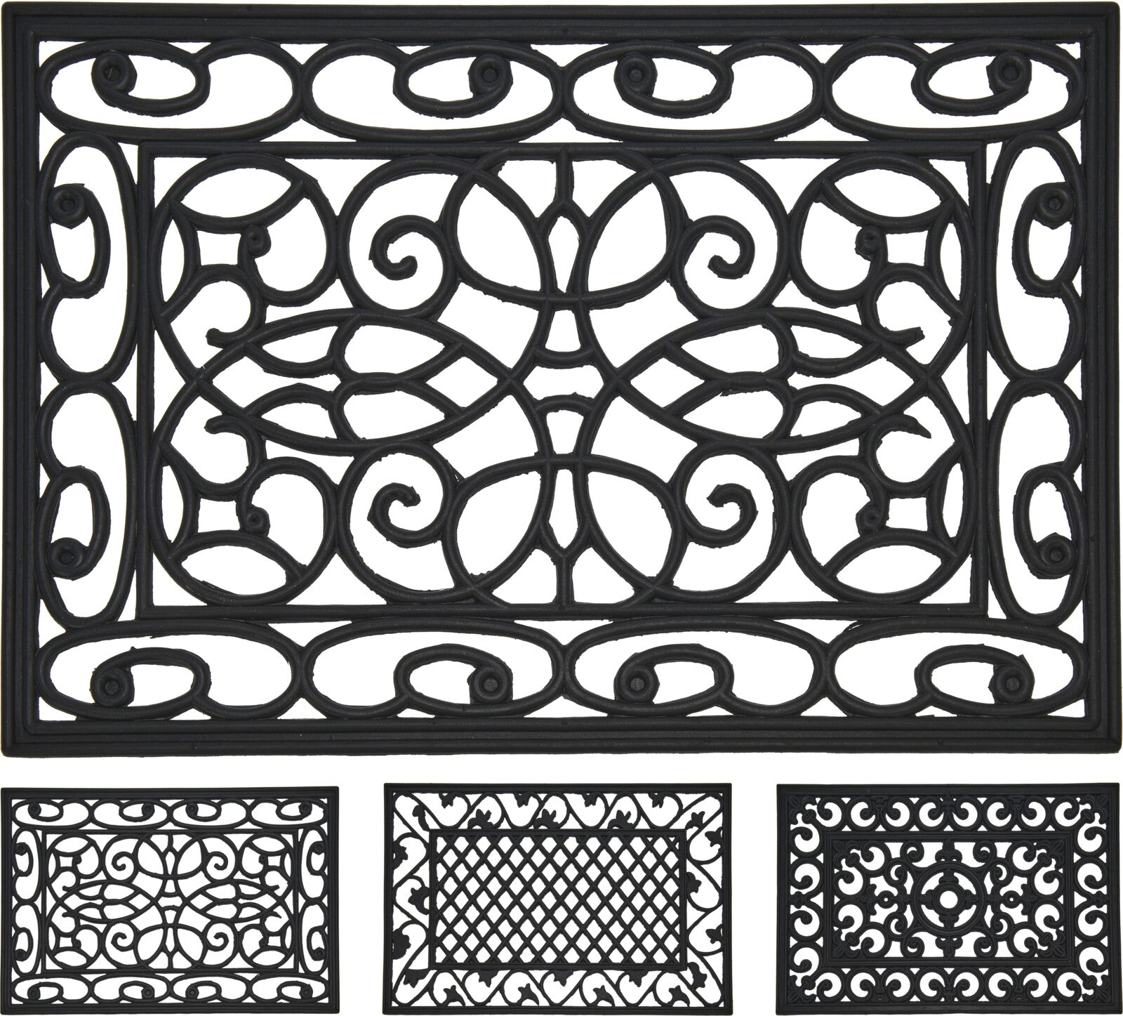 ZERBINO IN CAUCCIU 60X40CM MODELLO ASSORTITO