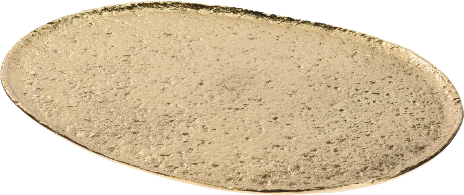VASSOIO ORO IN METALLO 39X35CM