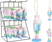 OFFERTA 3 SCHIACCIANOCI 10CM APPENDIBILI AZZURRO/ROSA MODELLO ASSORTITO