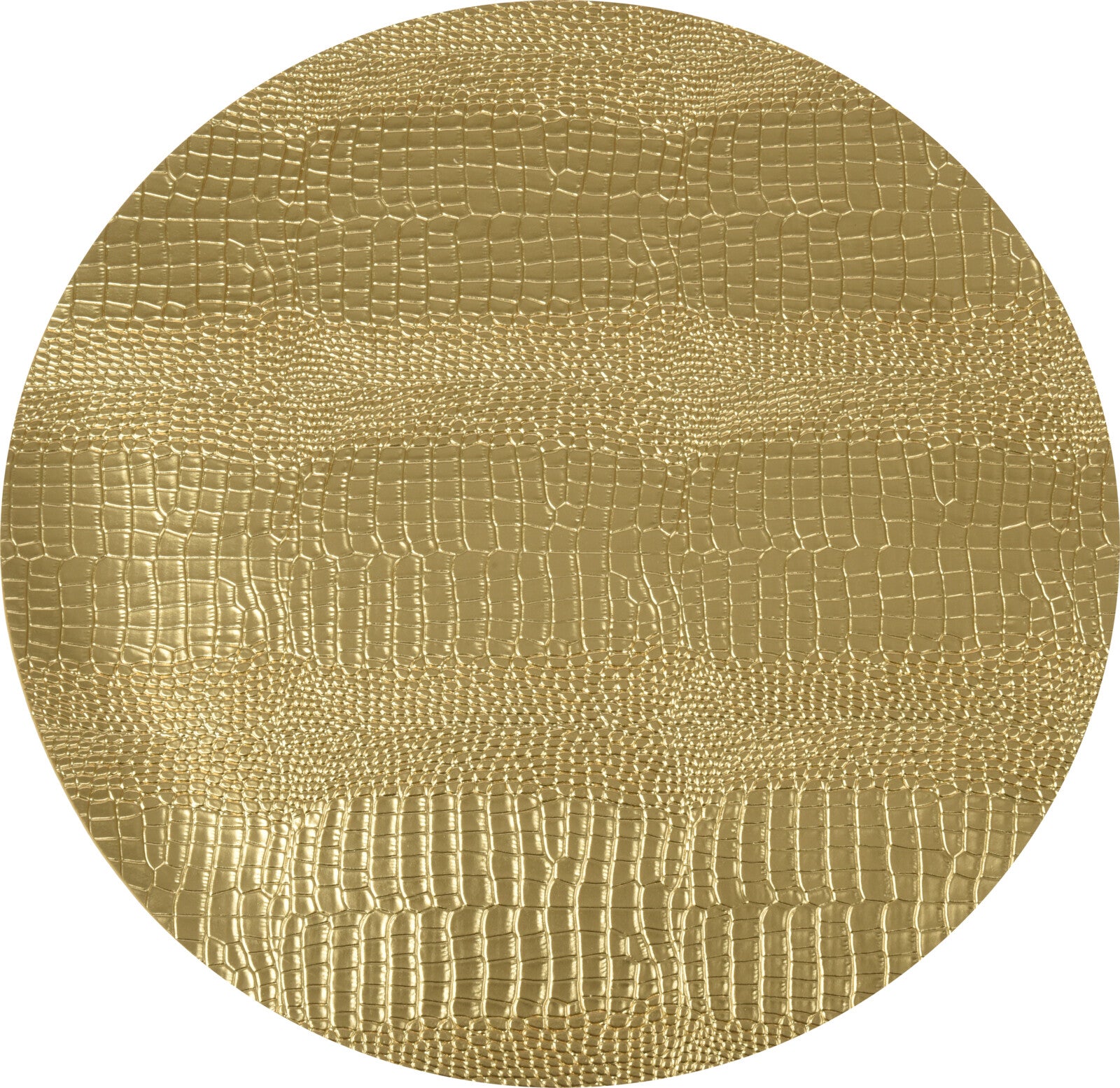 TOVAGLIETTA DA CUCINA/COLAZIONE ROTONDA 38CM ORO